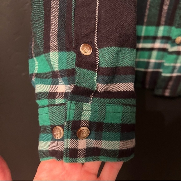 Warners bros long sleeve shirts Size: S color : black/ green - Picture 9 of 10